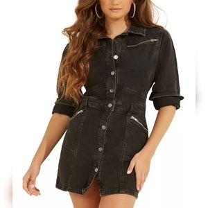 Guess Joplin denim mini dress